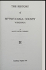 History of Pittsylvania - Clement frontmatter