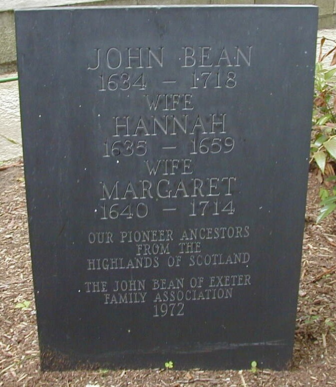 gravestones\BEAN John Hannah Margaret