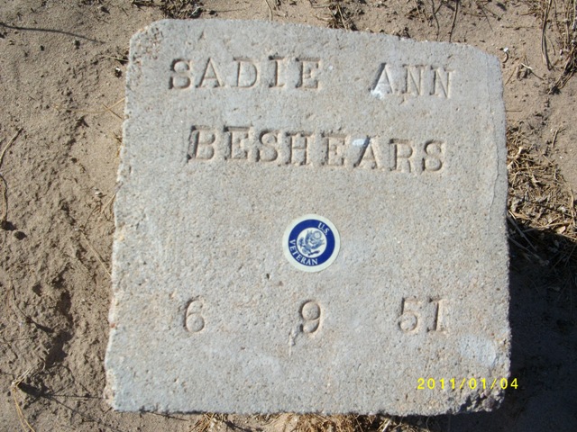 gravestones\BESHEARS Sadie