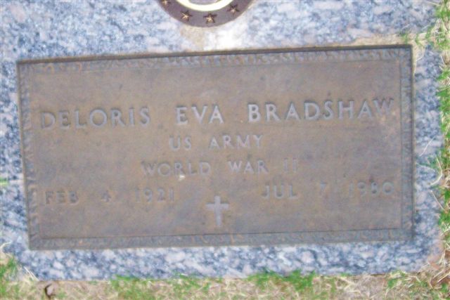 gravestones\BRADSHAW Deloris