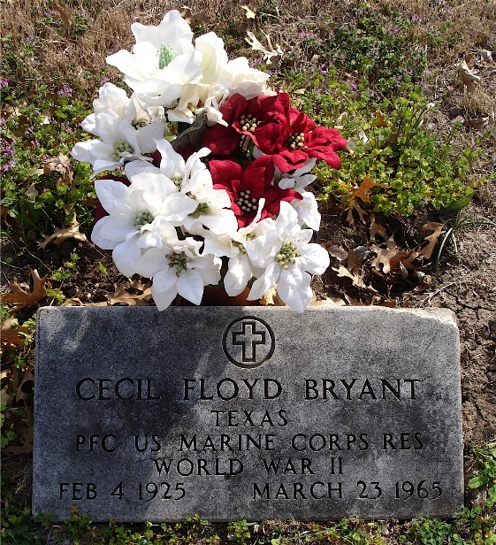 gravestones\BRYANT Cecil Floyd