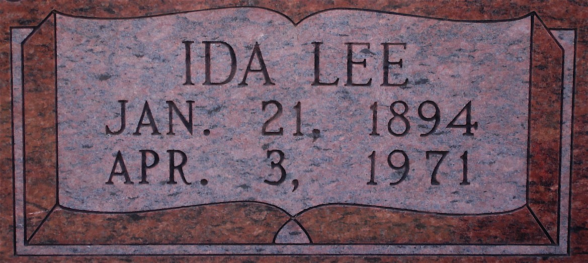 gravestones\BRYANT Ida Lee