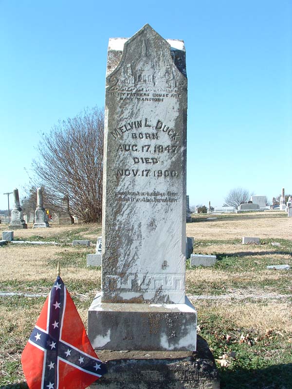 gravestones\DUCK Melvin Lafayette d1900