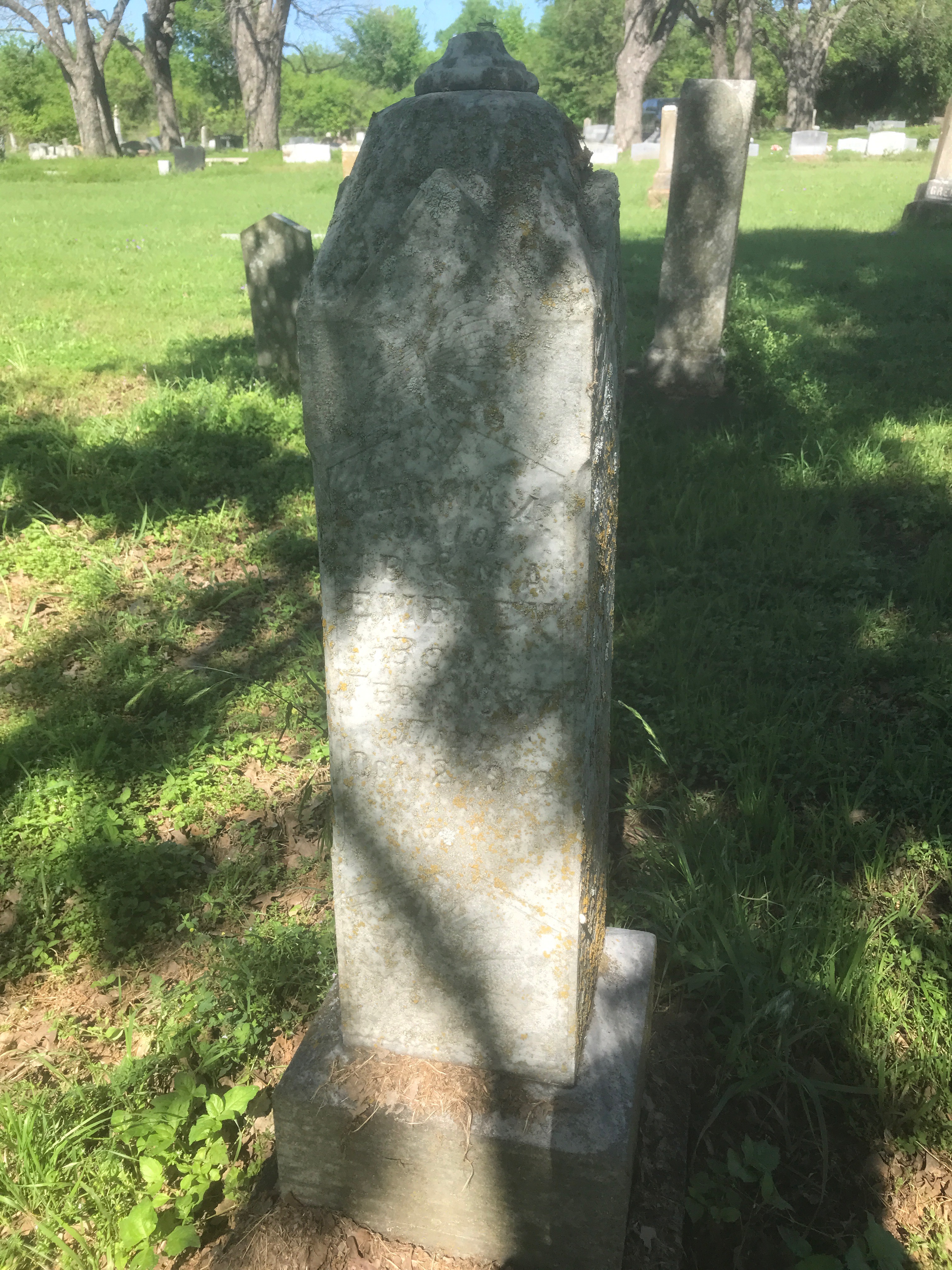 gravestones\EMBRY Georgia Ann d1902