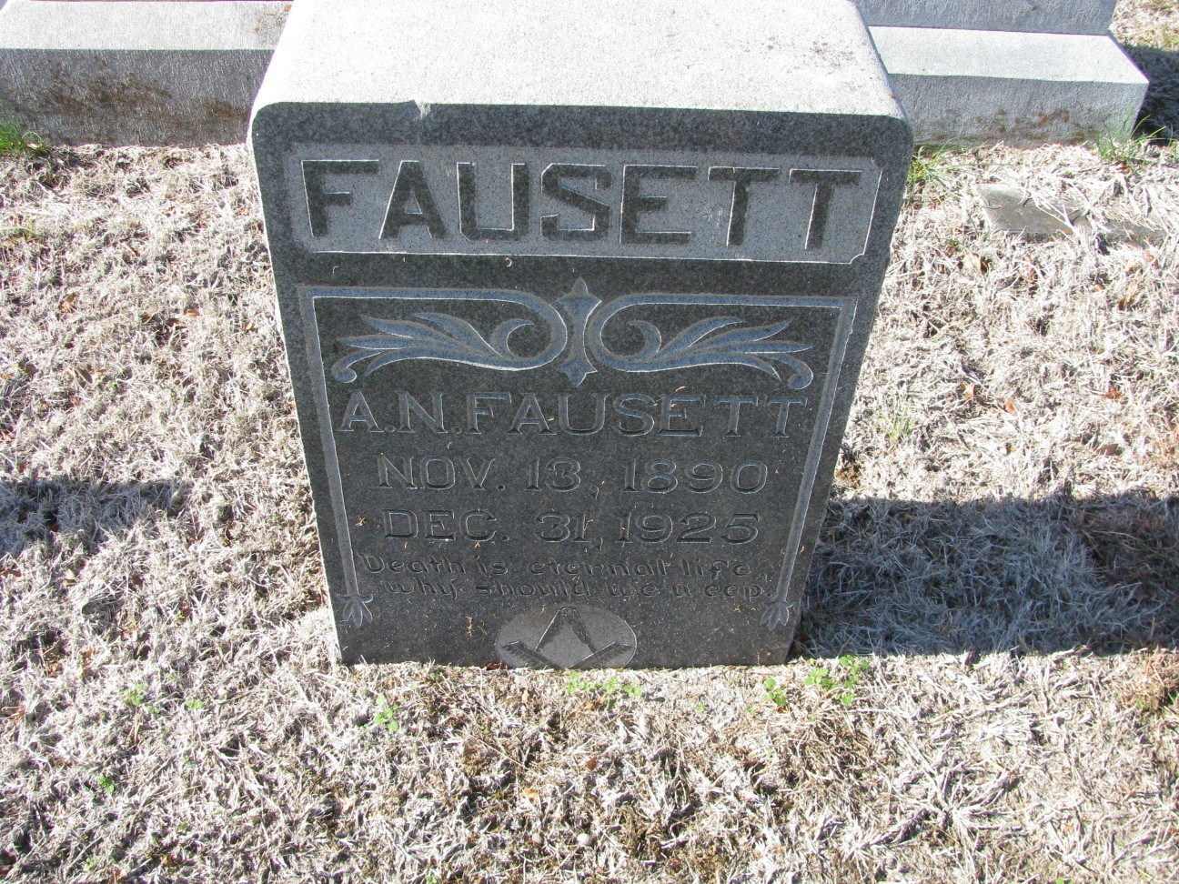 gravestones\FAUSETT Arthur Napoleon