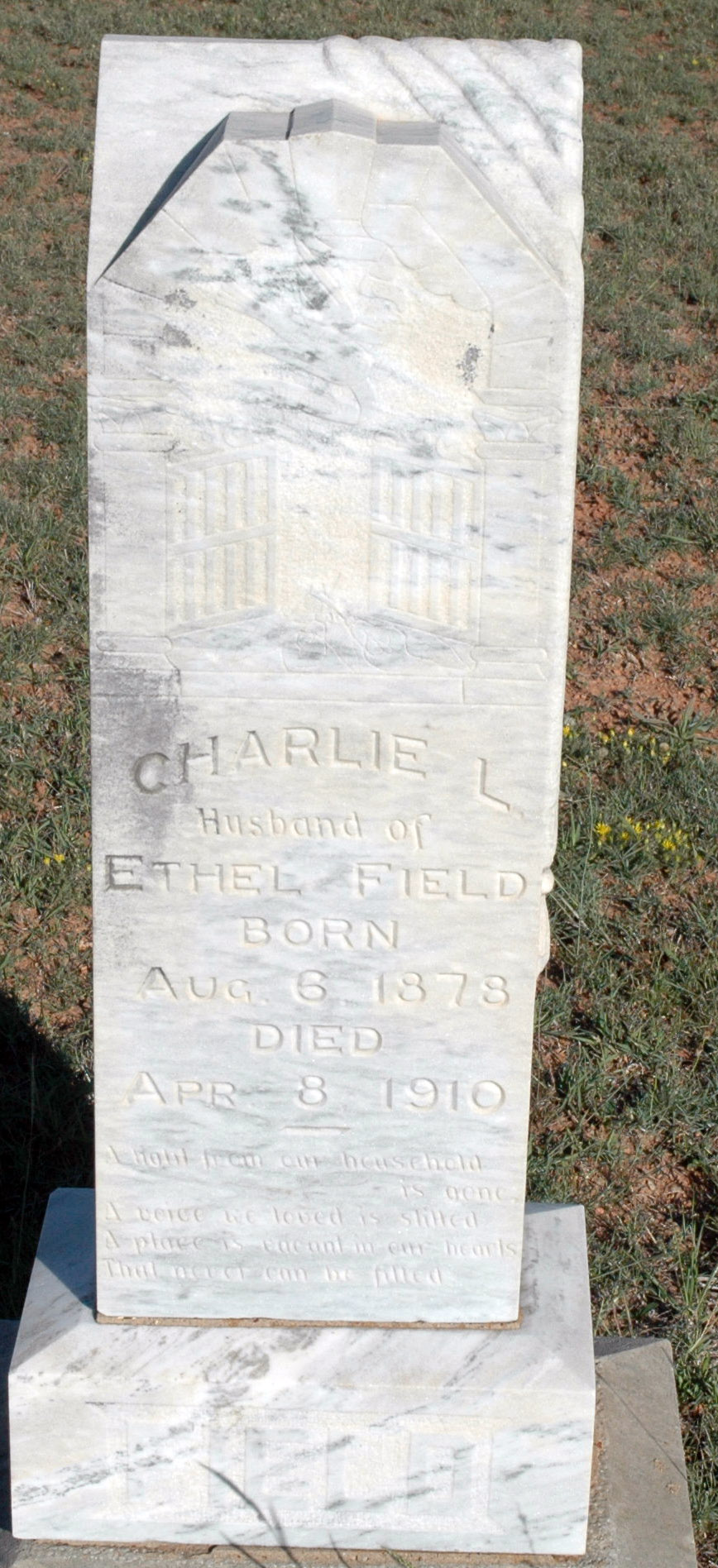 gravestones\FIELD Charley Levi