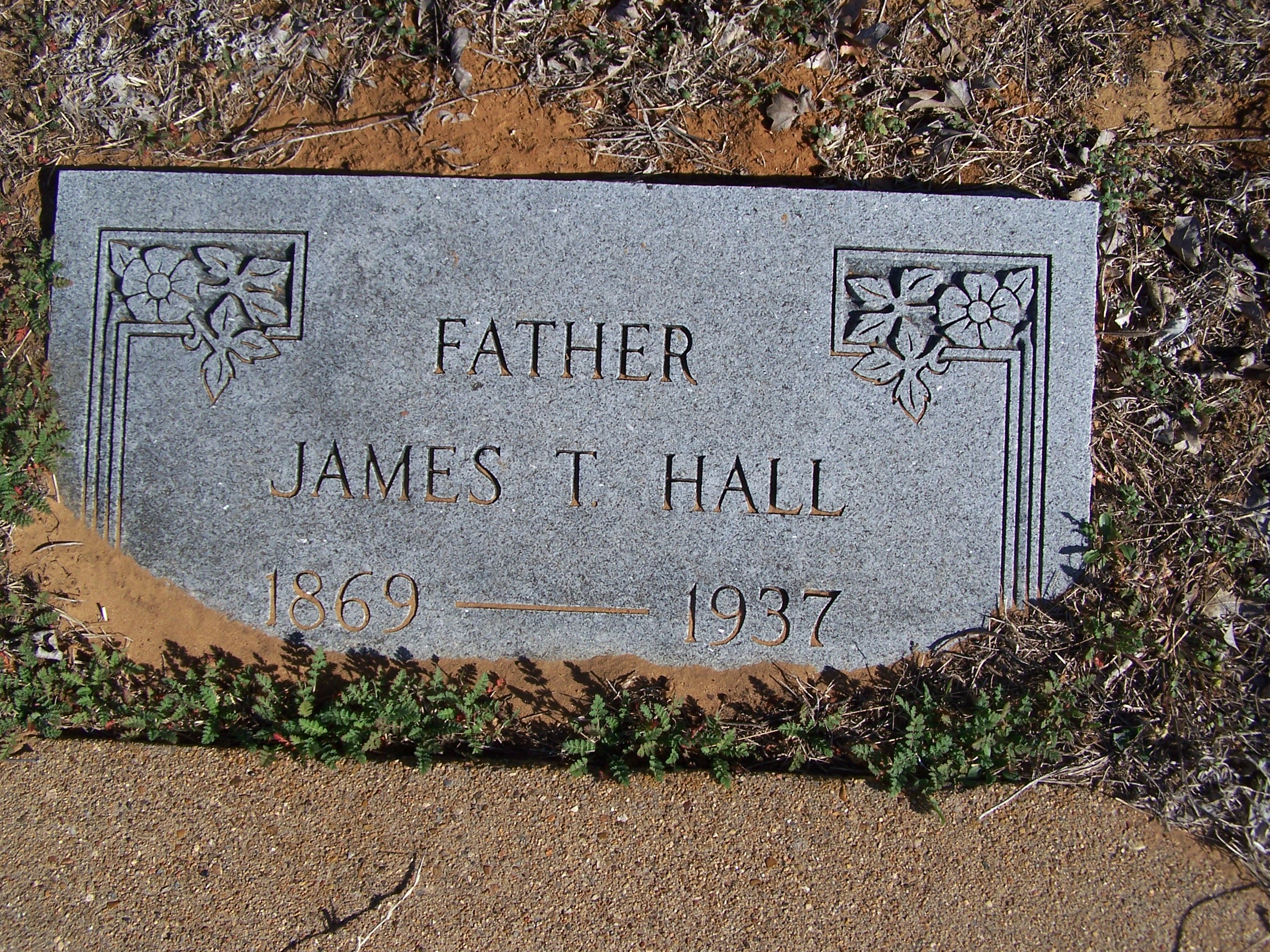 gravestones\HALL James T d1937