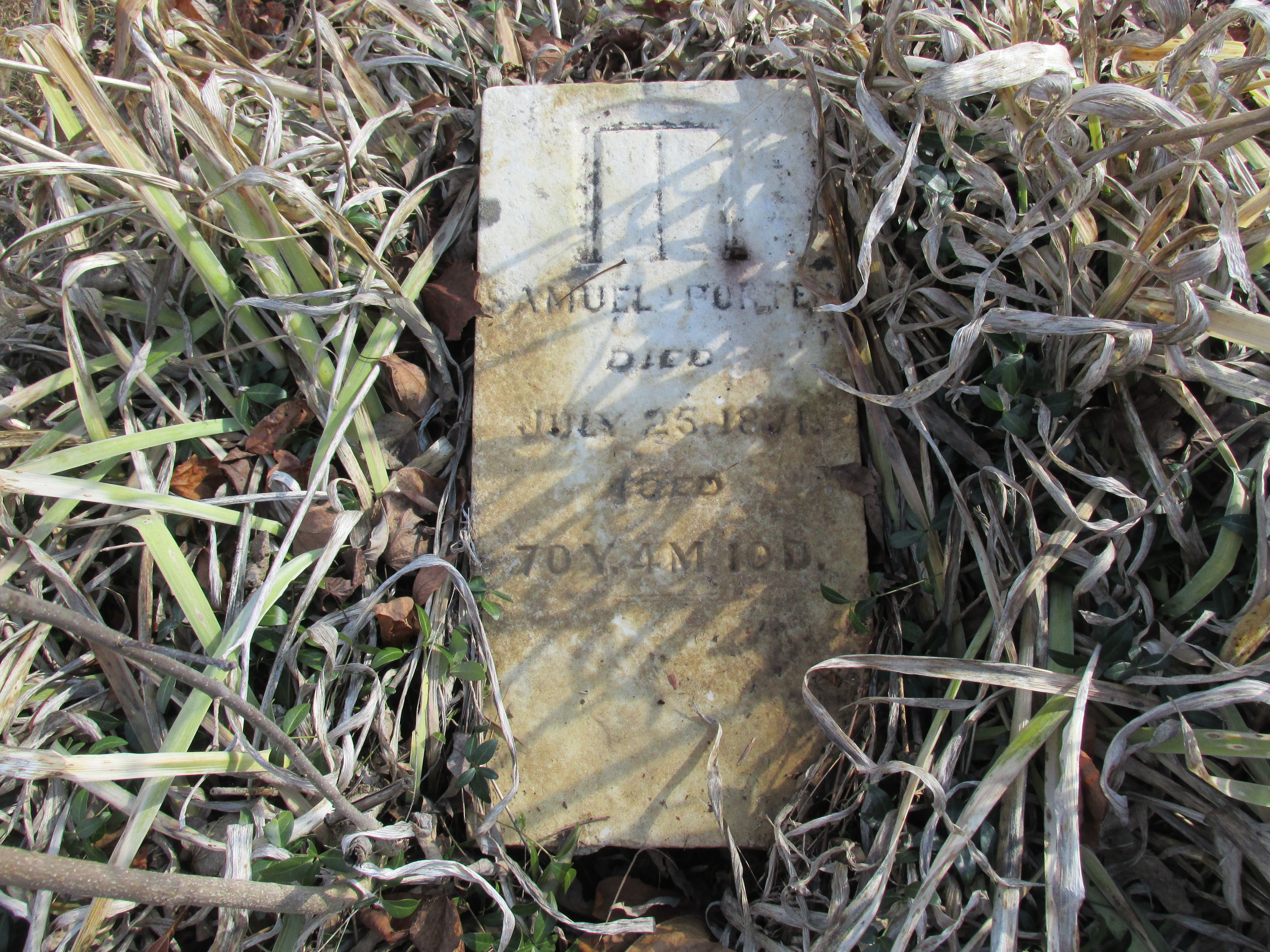 gravestones\PORTER Samuel Tener d1871