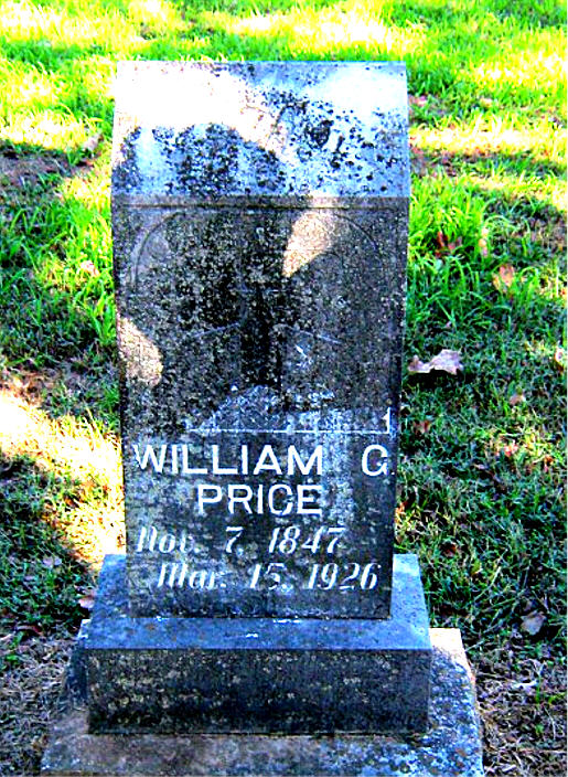 gravestones\PRICE William Gilwater d1926