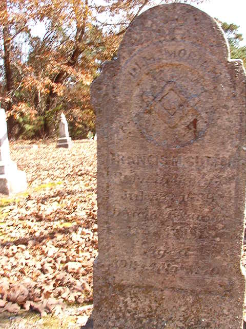 gravestones\SUTTON Francis M d1878 (2)