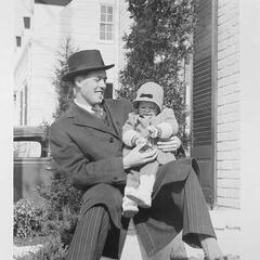 Tom Chamberlain and his firstborn daughter, Lynne