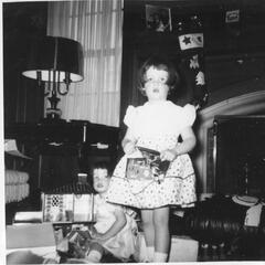 Christmas 1953 at the Chamberlain home