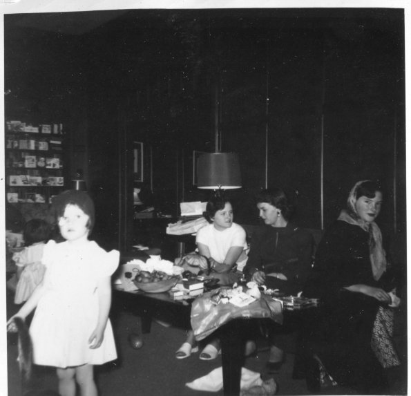 Christmas 1953 at the Chamberlain home