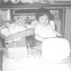 Kathy's First Birthday