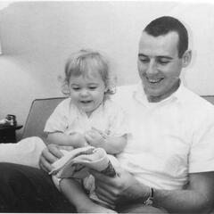 Steve Page and his daughter Roberta