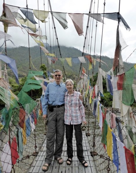 Ben & Joan in Bhutan 2014